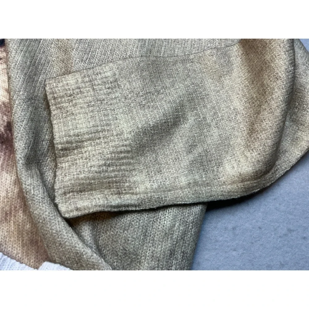 Alpaca Animal Graphic Knit Sweater Tan 5XL Oversized‎ Pullover